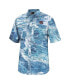 Фото #3 товара Men's Blue Auburn Tigers Realtree Aspect Charter Full-Button Fishing Shirt