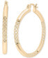 ფოტო #1 პროდუქტის Lattice Extra Small Hoop Earrings in Gold Vermeil, Created for Macy's