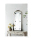 Antique Gold Arched Mirror, Full Length for Living Room