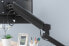 DIGITUS Smart Monitor Mount with integrated Docking Station, Gas Pressure Spring and Clamp Mount