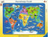 Фото #1 товара Ravensburger Puzzle 30el Mapa świata zwierząt (066414)