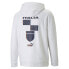 Puma Figc Ftblculture Pullover Hoodie Mens White Casual Outerwear 76713610