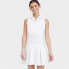 Фото #4 товара Women's Polo Tank Dress - All in Motion White XS