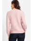 Фото #2 товара Women's Melange Yarn Pullover Sweater