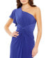 Фото #2 товара Women's One Shoulder Midi Length Dress