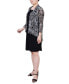 ფოტო #3 პროდუქტის Petite Cardigan and Dress Set, 2 Piece