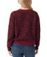 Фото #2 товара Women's Buffalo Plaid Jacquard Button-Front Cardigan Sweater