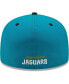 Фото #5 товара Men's Teal, Black Jacksonville Jaguars Flipside 59Fifty Fitted Hat