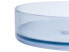 Фото #3 товара Умывальник для дачи Beliani TOLOSA, полупрозрачный, круглый, с сливным клапаном 5 кг, светло-голубой, из минерального материала