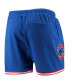 Фото #4 товара Men's Royal Chicago Cubs Since 1876 Mesh Shorts