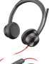 Фото #8 товара Poly Blackwire 8225 - Wired - Office/Call center - 20 - 20000 Hz - 186 g - Headphones - Black