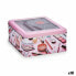 Фото #1 товара Контейнер для хранения макияжа BB Home Розовый олово 18 x 8,5 x 18 см (18 штук)
