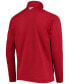 ფოტო #4 პროდუქტის Oklahoma Sooners Terminal Tackle Fleece Raglan Omni-Shade Quarter-Zip Jacket