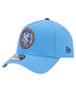 Фото #2 товара Men's Light Blue New York City FC 2024 Kick Off Collection 9Forty A-Frame Adjustable Hat