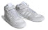 adidas originals FORUM Mid 舒适潮流 轻便耐磨防滑 中帮 板鞋 女款 白蓝 / Кроссовки Adidas originals FORUM Mid GZ2609