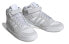 Adidas originals FORUM Mid 舒适潮流 轻便耐磨防滑 中帮 板鞋 女款 白蓝 / Кроссовки Adidas originals FORUM Mid GZ2609 38 - фото #3