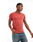 Фото #1 товара Tommy Hilfiger slim fit t-shirt in red