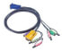 Фото #5 товара ATEN PS/2 KVM Cable 1,8m - 1.8 m - PS/2 - PS/2 - VGA - Black - HDB-15 - 2 x PS/2 - 2 x 3.5mm