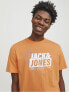 Фото #5 товара Футболка Jack & Jones JCOMAP Regular Fit Tangerine