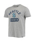 Фото #3 товара Men's '47 Heathered Gray Seattle Kraken Arch Pill Super Rival T-shirt