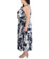 Фото #3 товара Plus Size Jersey Halter-Neck Maxi Dress