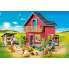 Фото #5 товара Игровой набор Playmobil 71248 Country Furnished House with Barrow and Cow 137 Pieces (Страна Обустроенный Дом с Тележкой и Коровой)