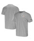 Men's NFL x Darius Rucker Collection by Heather Gray Pittsburgh Steelers Henley T-shirt