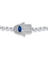 ფოტო #3 პროდუქტის Turkish Amulet Talisman Evil Eye Hamsa Hand Charm Bracelet Slide Bolo Bracelet For Women Adjustable Sliding Ball Clasp Bracelet