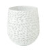 Vase White Carved