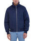 ფოტო #1 პროდუქტის Men's Faux Suede Bomber with Sherpa Stand Collar