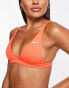 Фото #2 товара Nike Swimming Essentials bikini top in red