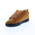 Фото #7 товара DC Court Graffik 300529-WE9 Mens Brown Nubuck Skate Inspired Sneakers Shoes
