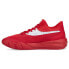 Фото #3 товара Puma Triple Unleash Mid Basketball Mens Red Sneakers Athletic Shoes 376641-02