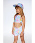 ფოტო #2 პროდუქტის Girl Board short Palm Leaf Pastel Print - Child