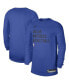 ფოტო #1 პროდუქტის Men's and Women's Blue Dallas Mavericks 2023/24 Legend On-Court Practice Long Sleeve T-shirt