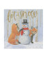 Фото #1 товара Emily Adams Christmas Critters Bright III Canvas Art - 19.5" x 26"