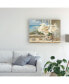 Фото #3 товара Danhui Nai By the Sea Painting Canvas Art - 15.5" x 21"