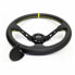 Racing Steering Wheel OCC Motorsport Track Black Leather