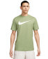 ფოტო #1 პროდუქტის Sportswear Men's Swoosh Short-Sleeve Crewneck T-Shirt