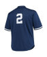ფოტო #2 პროდუქტის Men's Derek Jeter Navy New York Yankees Big and Tall Batting Practice Replica Player Jersey