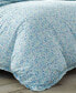 Фото #2 товара Одеяло из 100% хлопка Laura Ashley Jaynie Stonewashed, комплект на 3 предмета, размер King