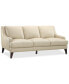 Фото #2 товара Collyn 83" Modern Leather Sofa, Created for Macy's