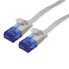 ROTRONIC-SECOMP UTP Patchkabel Kat6a/Kl.EA flach grau 1.5m - Cable - Network