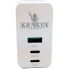 Фото #1 товара Зарядное устройство для стандартных аккумуляторов Kraken 90W GaN USB C