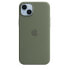 Фото #1 товара Apple iPhone 14 Plus Silicone Case with MagSafe - Olive