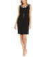 ფოტო #4 პროდუქტის Women's 2-Pc. Jacket & Necklace Dress Set