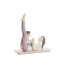 Фото #1 товара Декоративная фигура DKD Home Decor Розовый Yoga Scandi 15,5 x 6,5 x 17 cm