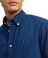 Men's Textured Short Sleeve Button-Down Shirt
