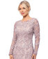 Petite Embellished Lace Sheath Dress