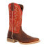 Durango Rebel Pro Embroidery Square Toe Mens Brown, Red Casual Boots DDB0476 10.5, M, Средняя - фото #2